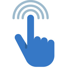 Hand Clicked Icon