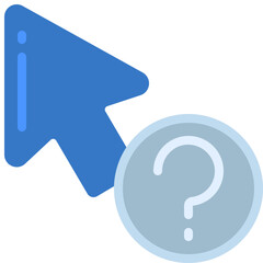 Arrow Question Mark Icon