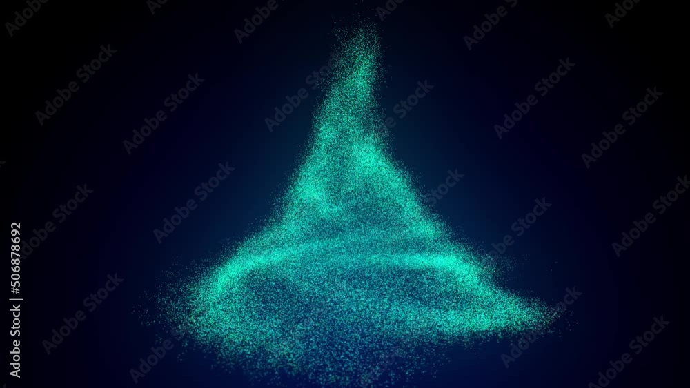 Poster abstract background with connecting dots . network connection structure. big data visualization. dig