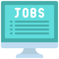 Job Board Online Icon