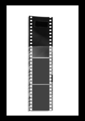 Obraz premium black and white filmstrip.