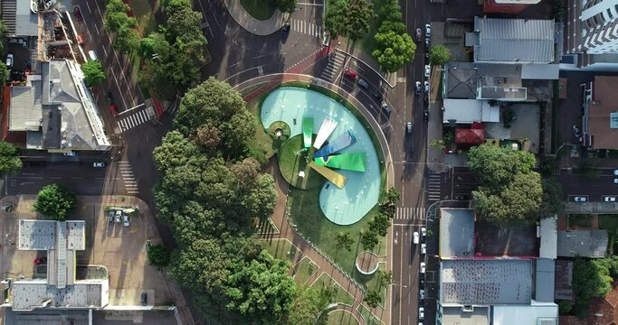 Pra&ccedil;a do Imigrante em Cascavel Paran&aacute;
