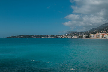 Menton, Cote d'Azur Ocean View in France