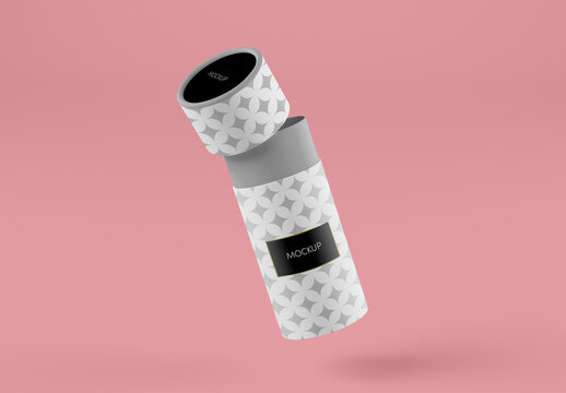 Isolated Tube Mockup