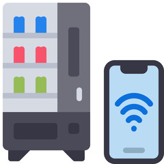 Contactless Vending Machine Icon