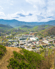 town in the mountains