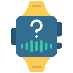 Voice Control Smartwatch Icon