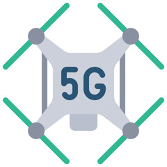 5G Drone Icon