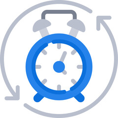 Working Around The Clock Icon