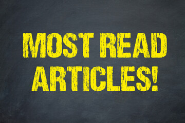 Most Read Articles!