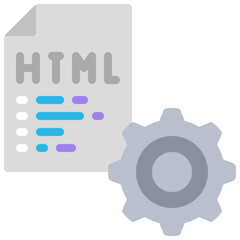 HTML Software Document Icon