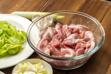 Stir-fried Pork with Peppers, Local Specialties of Northeast China