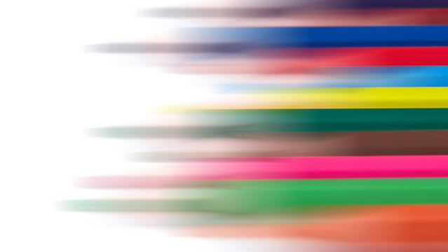 Abstract blurred background from light multicolored lines on white background. Background for design.