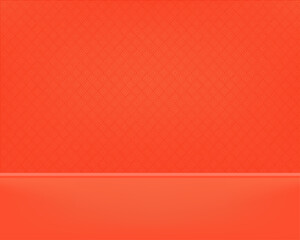 Empty room abstract background Vector