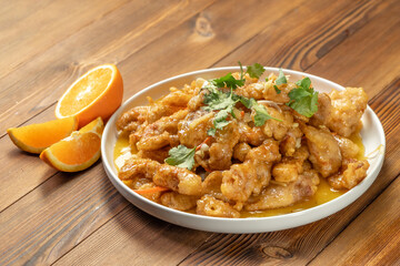 New Northeastern Famous Dish with Orange Juice Pot-Packed Pork