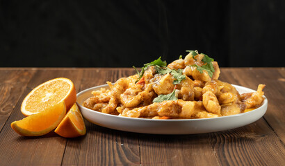 New Northeastern Famous Dish with Orange Juice Pot-Packed Pork