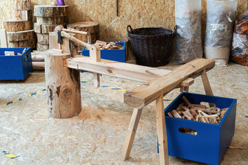 Tools for the master class. woodworking workshop