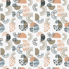 eamless modern abstract pattern. Vector Graphics.