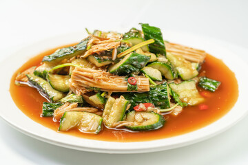 Northeastern side dishes, cold salad, yuba