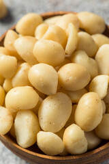 Raw Shelled Organic Macadamia Nuts