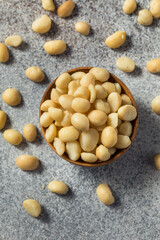 Raw Shelled Organic Macadamia Nuts