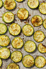 Homemade Roasted Zucchini Slices