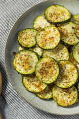 Homemade Roasted Zucchini Slices