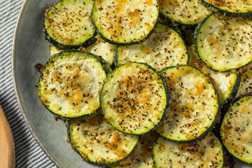 Homemade Roasted Zucchini Slices