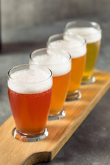 Cold Refreshing Sour Beer Flight
