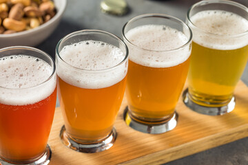 Cold Refreshing Sour Beer Flight