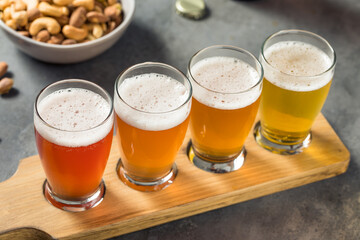 Cold Refreshing Sour Beer Flight