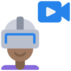 Live Stream VR Icon