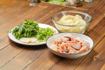 Local specialty home-cooked stewed chicken thigh