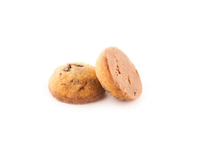 Fototapeta na wymiar image of cookies white background 