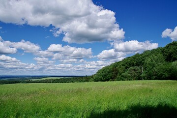 Obraz premium Landschaft Rheingau Taunus
