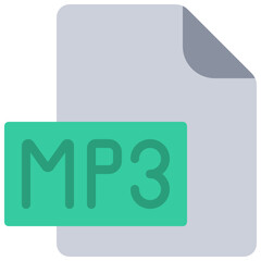 Fototapeta premium Sound File Icon