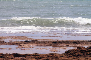 Paradise beach in spain, beach of sancti petri