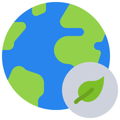 Eco Globe Icon