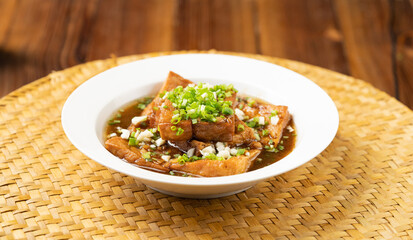 Traditional Shandong Cuisine - Vegetarian Potted Tofu