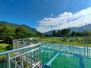 lake in the mountains