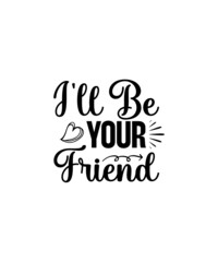 Fototapeta premium Best Friend SVG Bundle, Best Friend 17 Premium SVG Designs, Best Friend SVG for Cricut, Best Friend Svg Quote, Best Friend Png