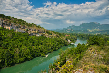 Gorges de Balme in Savoie in Frankreich