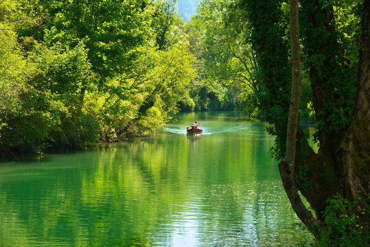 Canal de Savi&egrave;re in Savoie in Frankreich