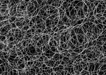 絡まった曲線の背景