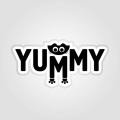 Yummy cats logo used for logo