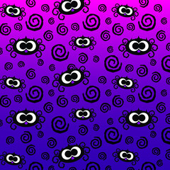 Spiders pattern design  © Daria