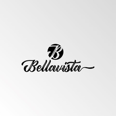 Logo Bellavista. Moderno, universale, idea, vettoriale, icona.