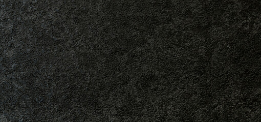 Abstract seamless black paint cement or concrete wall texture for background. home wall Paper texture, Empty space. granite panoramic stucco surface background grunge wide. home wallpaper 