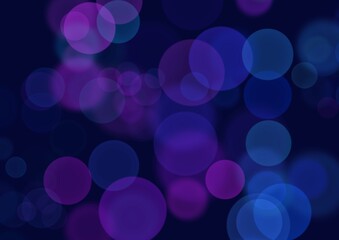 abstract background with bokeh