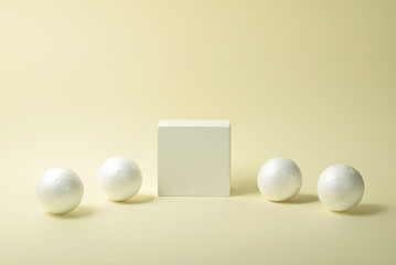 mockup podium product presentation